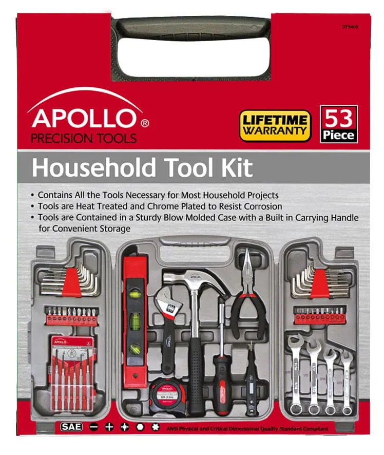 53 Piece Household Tool Kit - DT9408