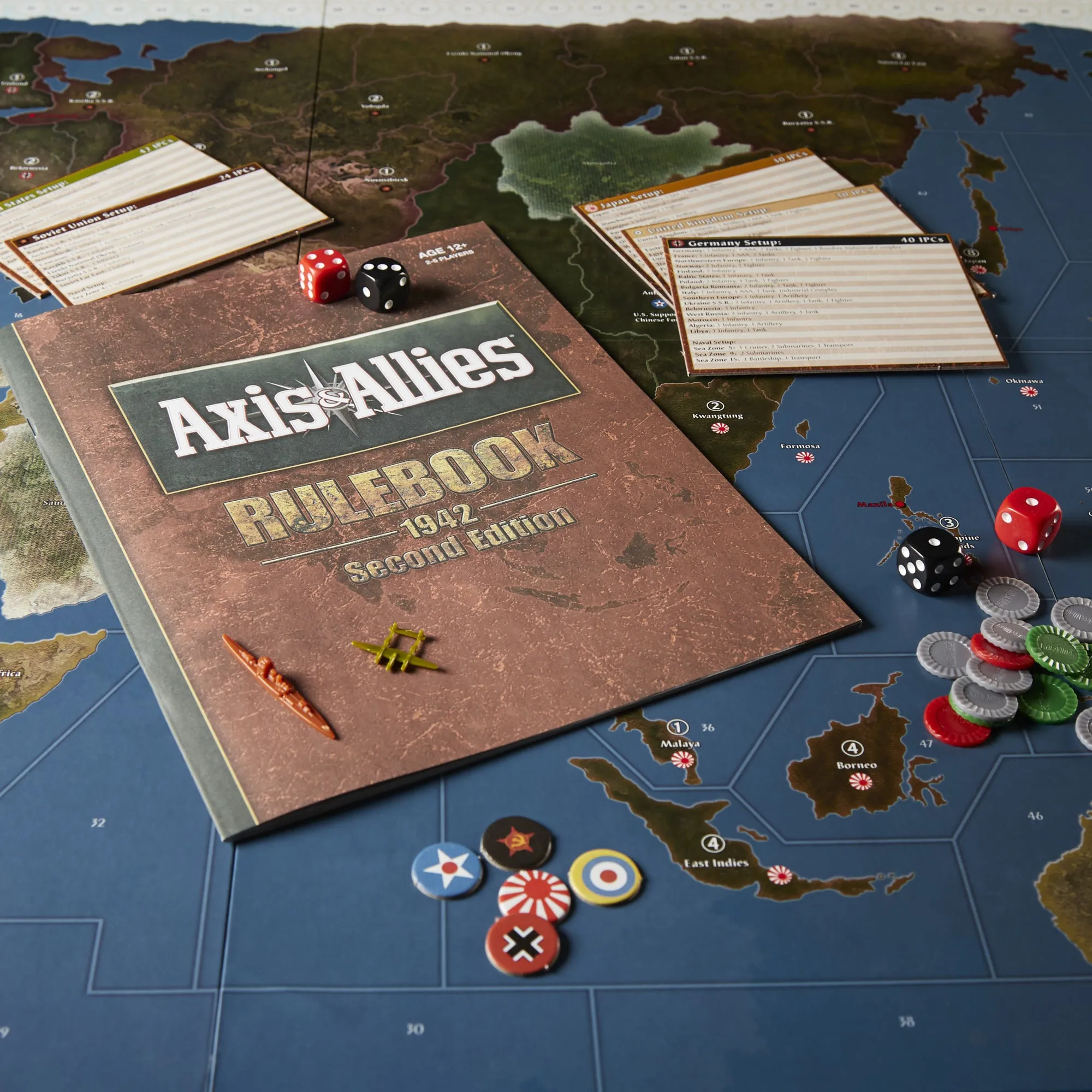 Avalon Hill Axis & Allies 1942 Second Edition