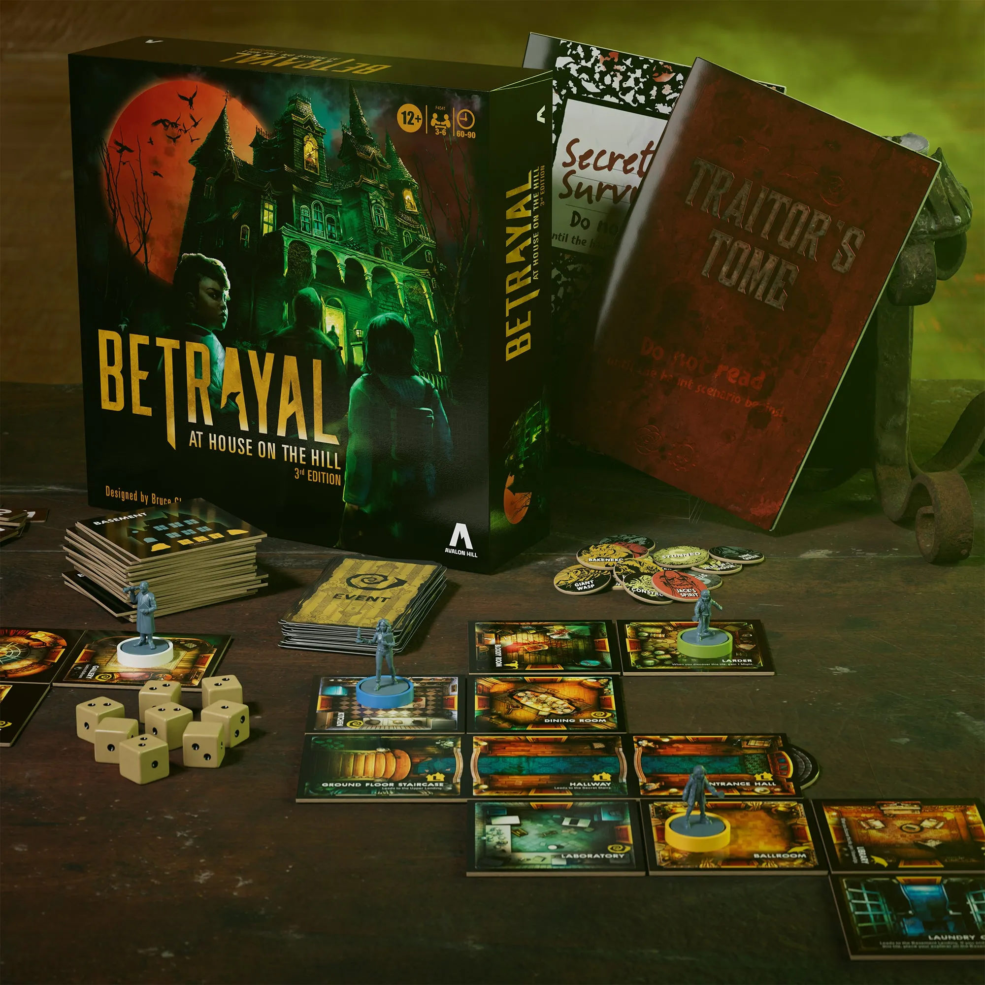 Avalon Hill Betrayal at House on the Hill, Third Edition