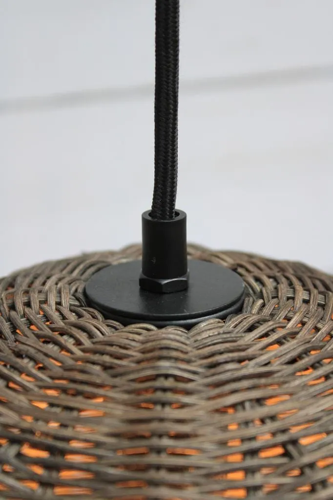 Avoca Rattan Dome Light