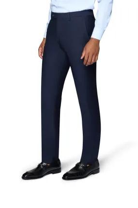 Berragamo Elegant Slim Fit Pants - Navy