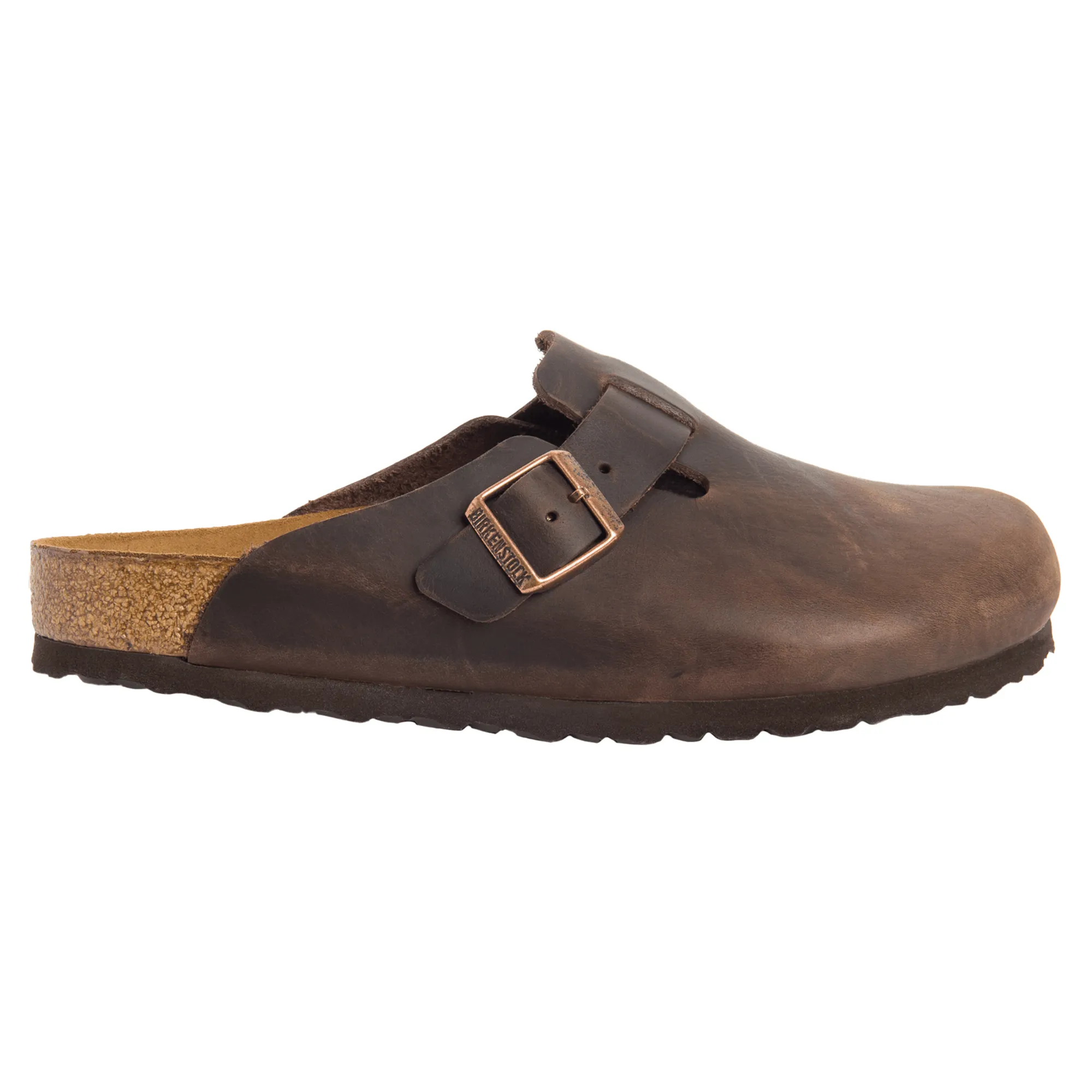 Birkenstock Boston Havana Oiled Leather Narrow