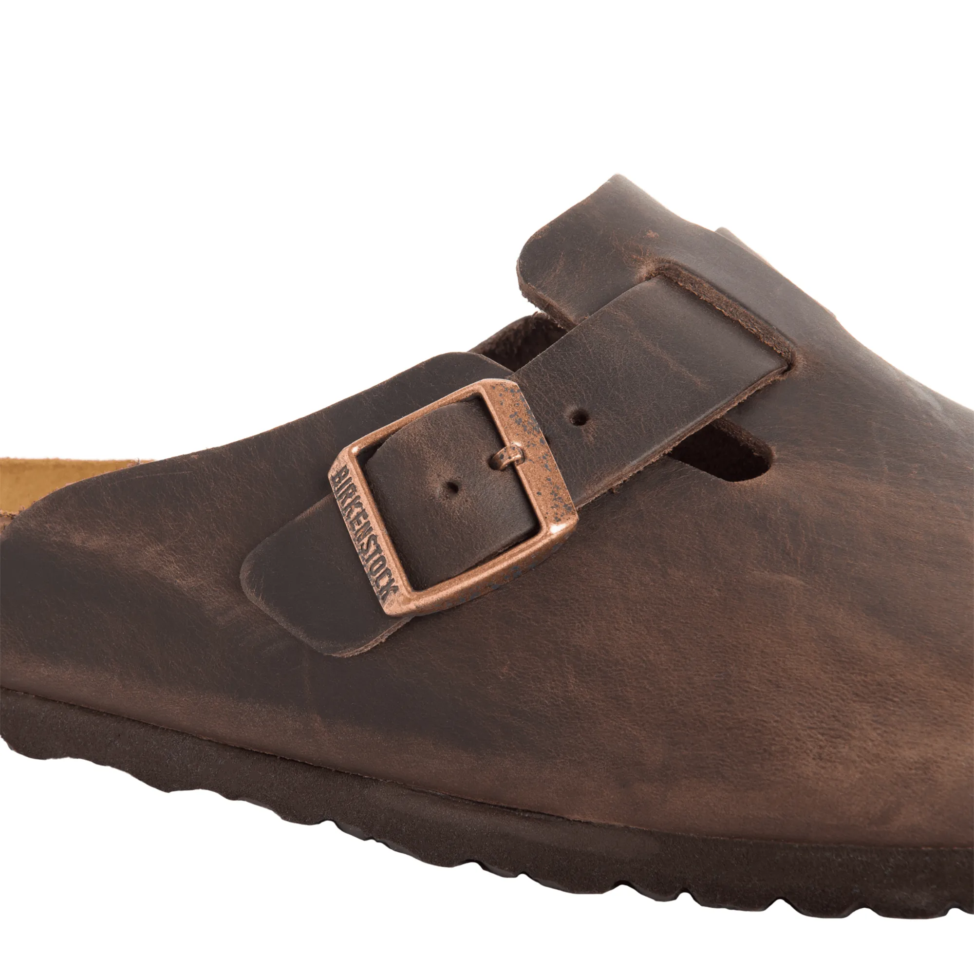 Birkenstock Boston Havana Oiled Leather Narrow