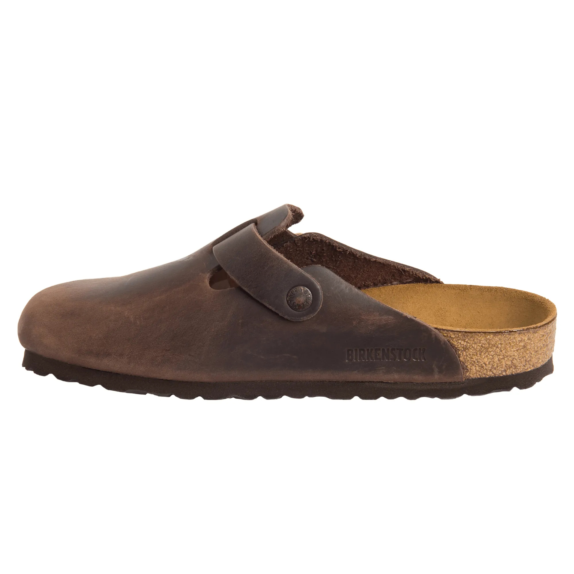 Birkenstock Boston Havana Oiled Leather Narrow