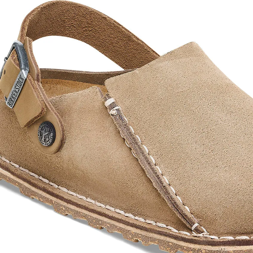 Birkenstock Lutry Gray Taupe Suede