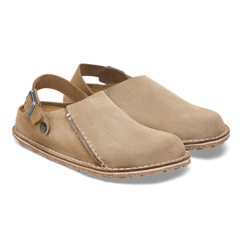 Birkenstock Lutry Gray Taupe Suede