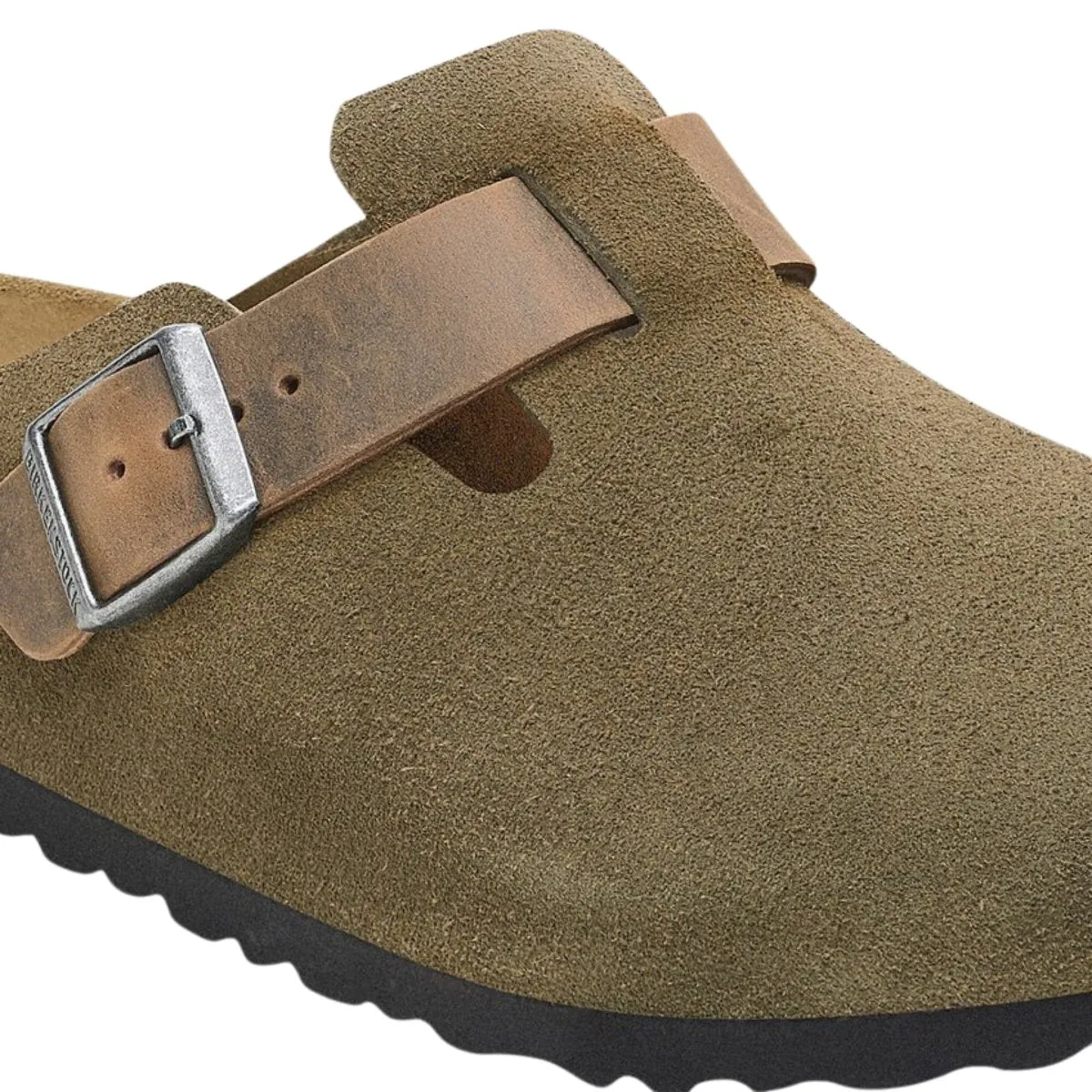 Birkenstock Men's Boston Thyme Suede/Oiled Leather