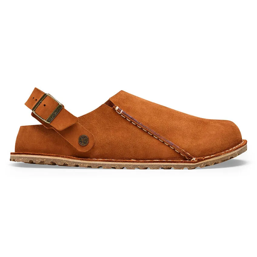 Birkenstock Men's Lutry Premium Suede (Mink - Regular fit)