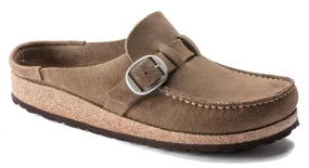 Birkenstock Women's Buckley Grey Taupe Suede