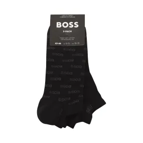 BOSS 2 Pair Allover Ankle Socks