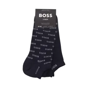 BOSS 2 Pair Allover Ankle Socks