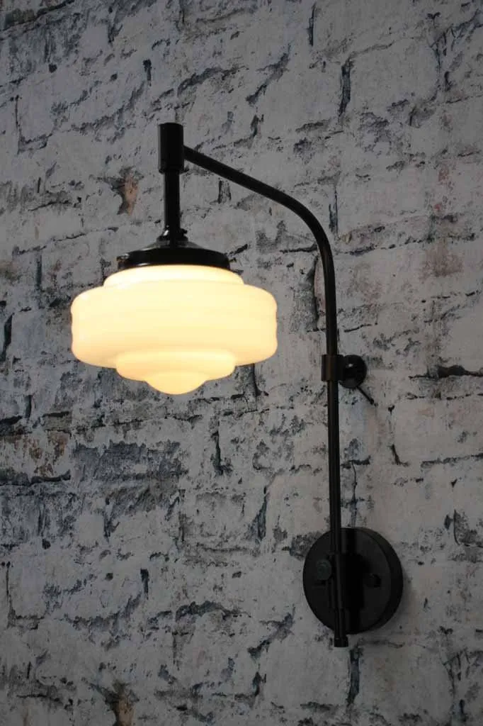 Boston Wing Arm Wall Lamp