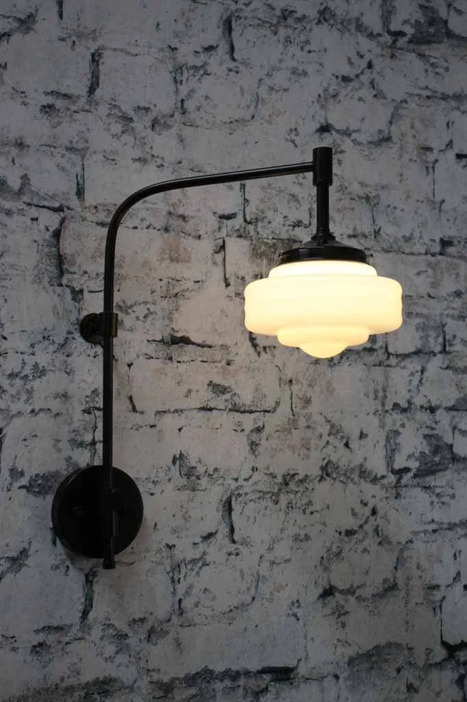 Boston Wing Arm Wall Lamp