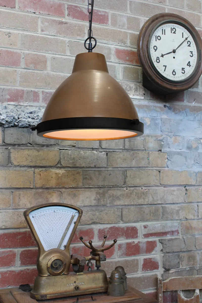 Brass Loft Pendant Light