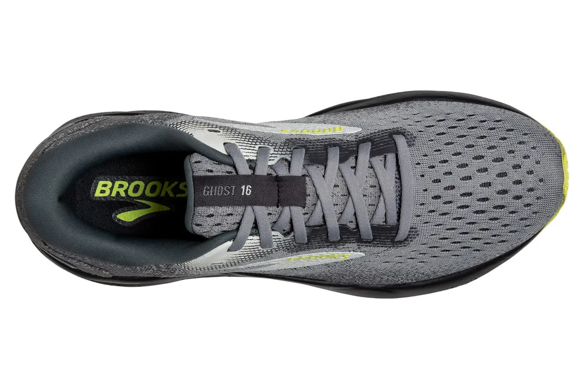 Brooks Ghost 16 2E Primer/Grey/Lime Mens