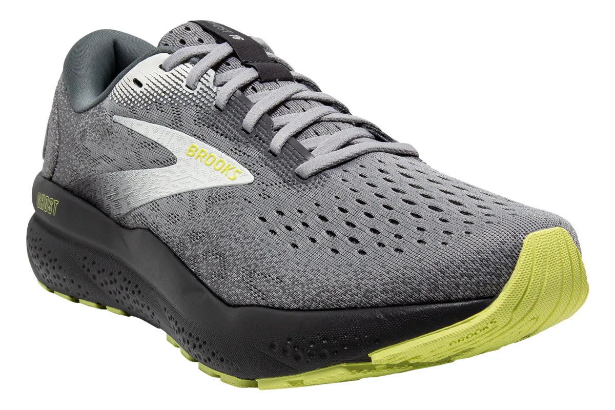 Brooks Ghost 16 2E Primer/Grey/Lime Mens