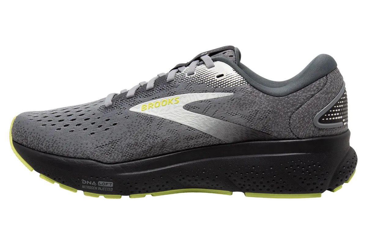 Brooks Ghost 16 2E Primer/Grey/Lime Mens