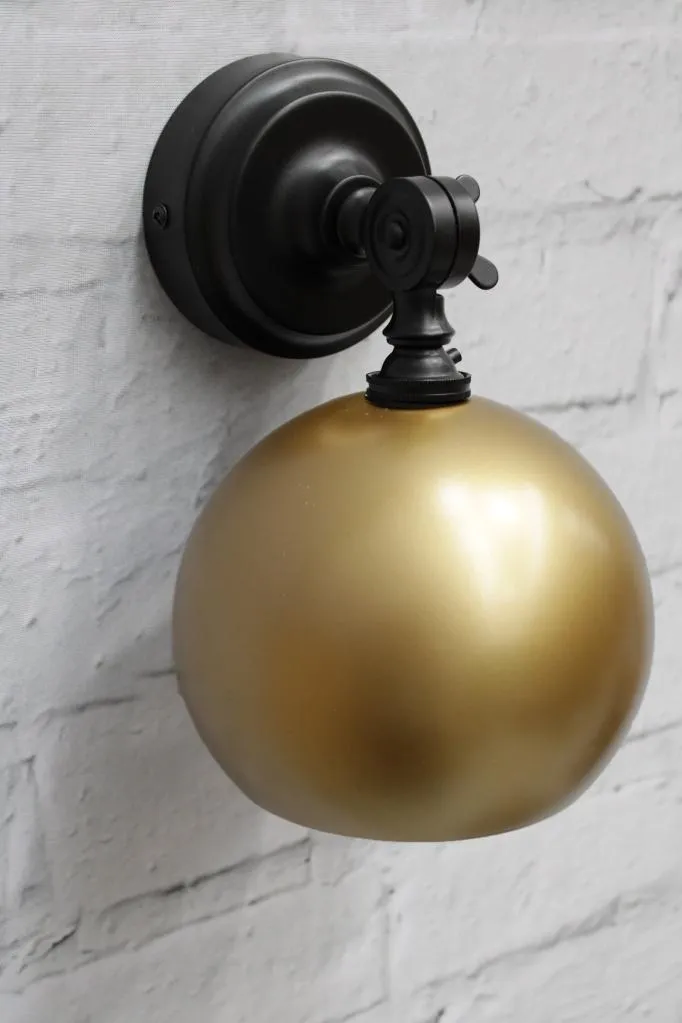 Bulb Swivel Arm Wall Light