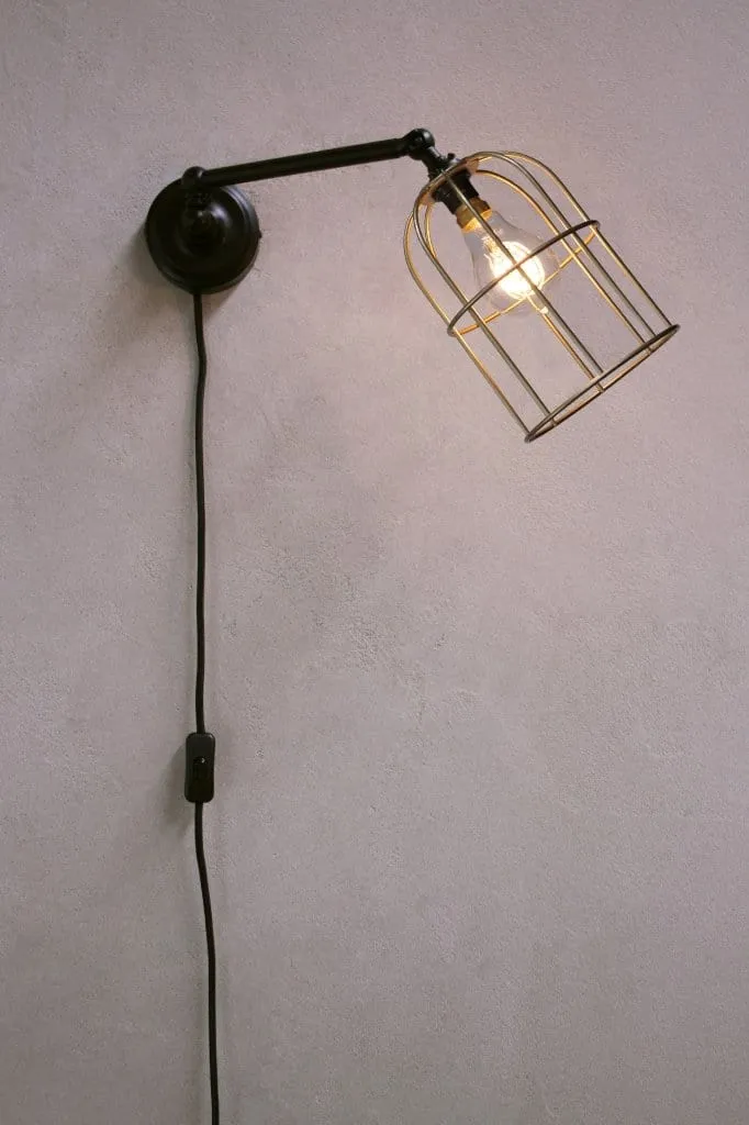 Cage Wall Light