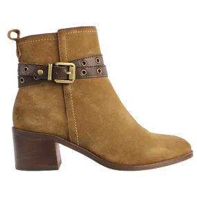 Carmela Ladies Ankle Boots - 161734 - Taupe