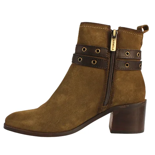 Carmela Ladies Ankle Boots - 161734 - Taupe