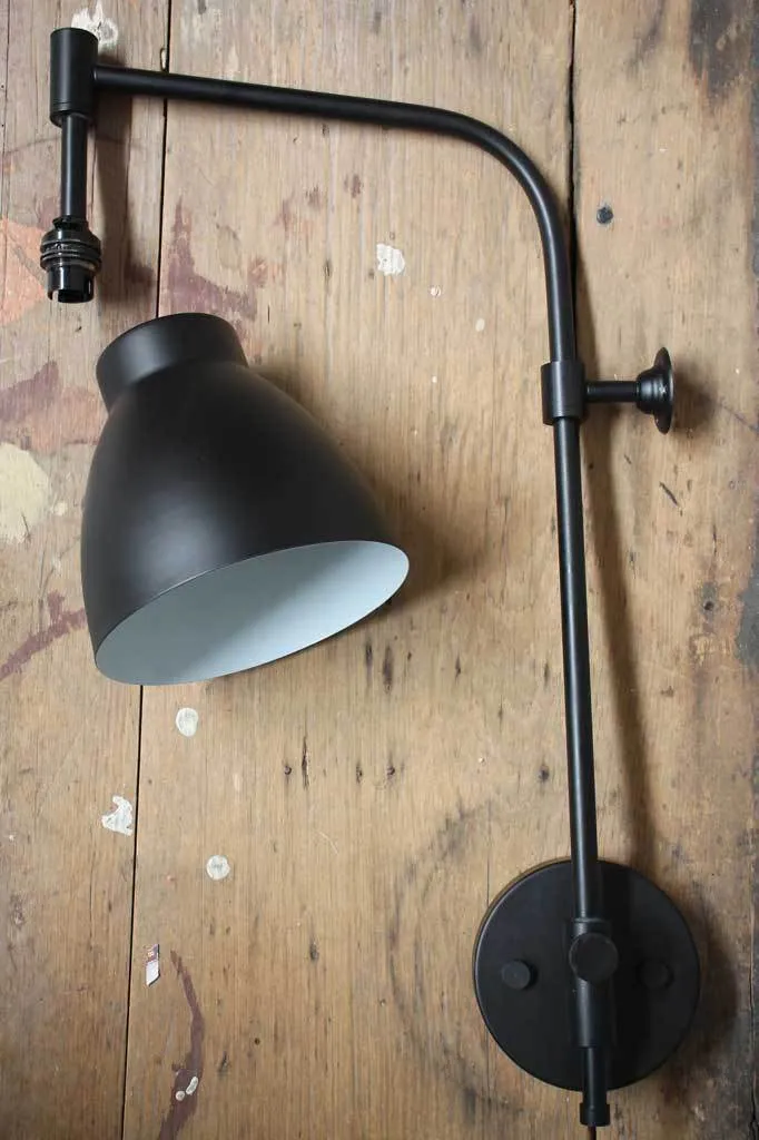 Cellar Wing Arm Lamp with Wall Plug