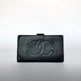 Chanel Wallet Large Lambskin Leather