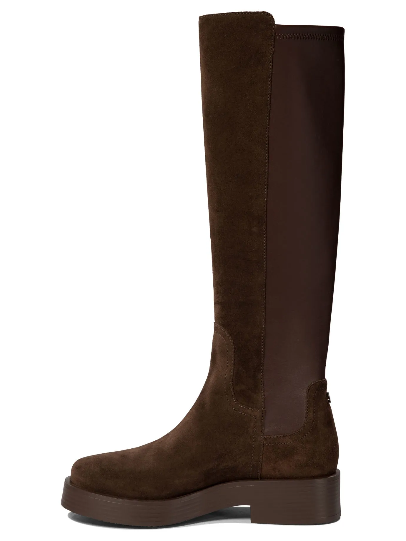 Charlie Stretch Suede Boots