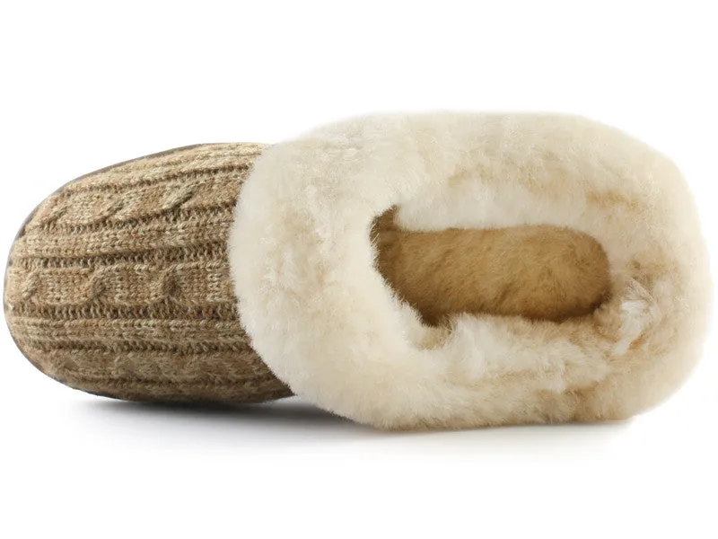 Cloud Nine Sheepskin Crochet Clog - Women's Slipper