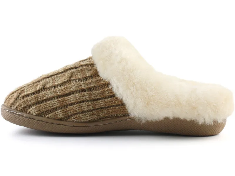 Cloud Nine Sheepskin Crochet Clog - Women's Slipper