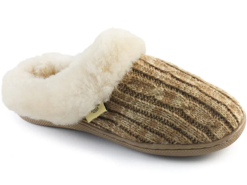 Cloud Nine Sheepskin Crochet Clog - Women's Slipper