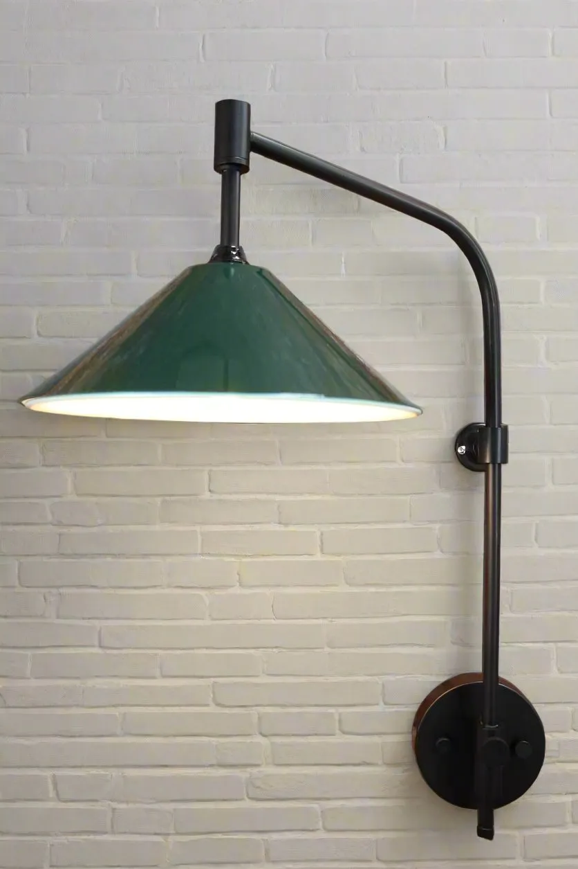 Cone Wing Wall Lamp with Wall Plug