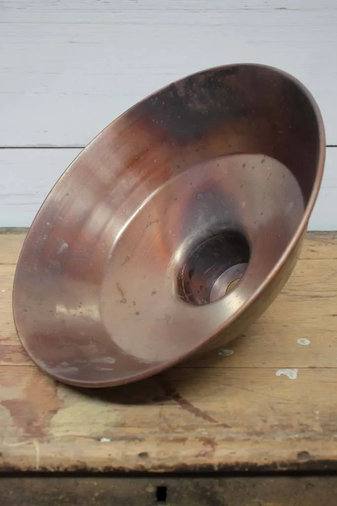 Copper Factory Pendant Light