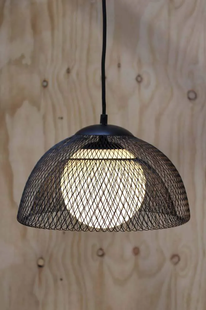 Crosswork Glass Pendant Light