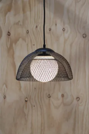 Crosswork Glass Pendant Light