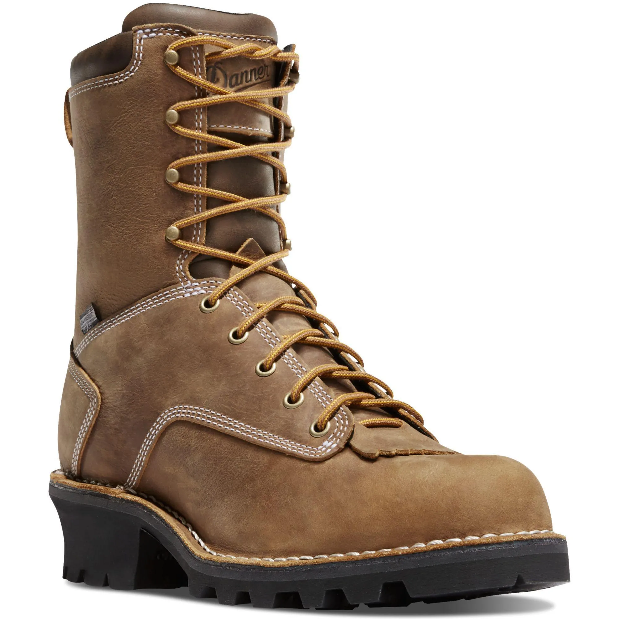 Danner Men's Logger Soft Toe WP Work Boot - Brown - 15439