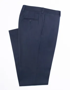 DARK BLUE COVERT CLOTH TROUSERS