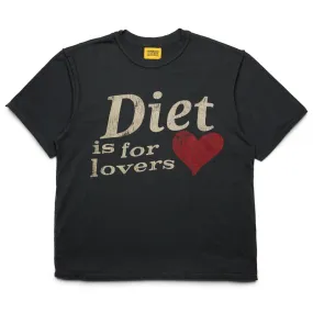 Diet Starts Monday Lovers Tee - Vintage Black