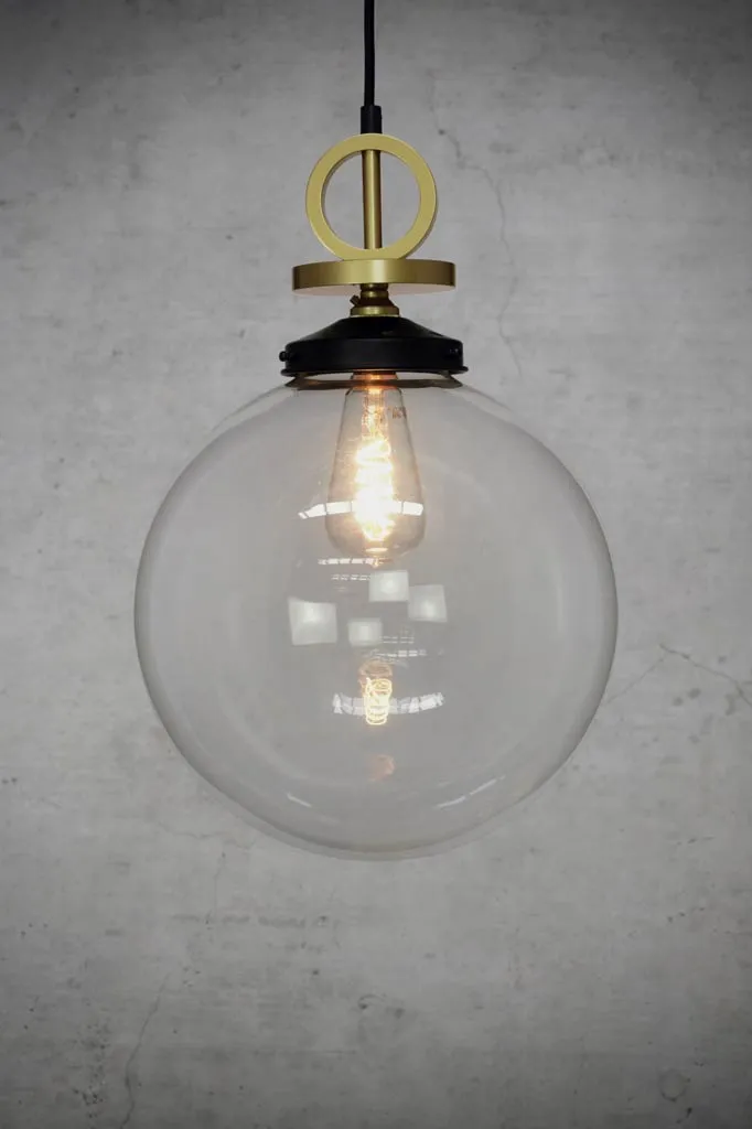 Dixon Glass Ball Pendant Light