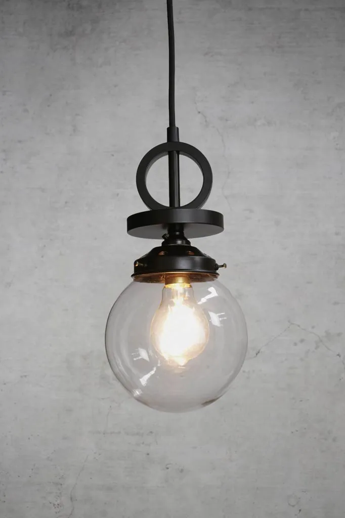 Dixon Glass Ball Pendant Light