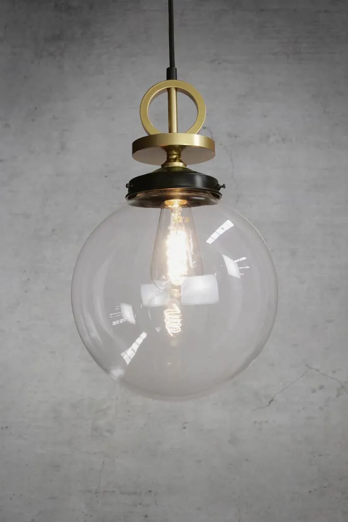 Dixon Glass Ball Pendant Light