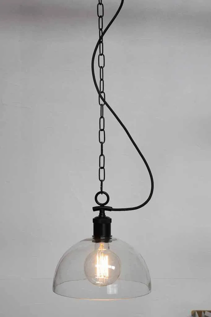 Dome Glass Pendant Light