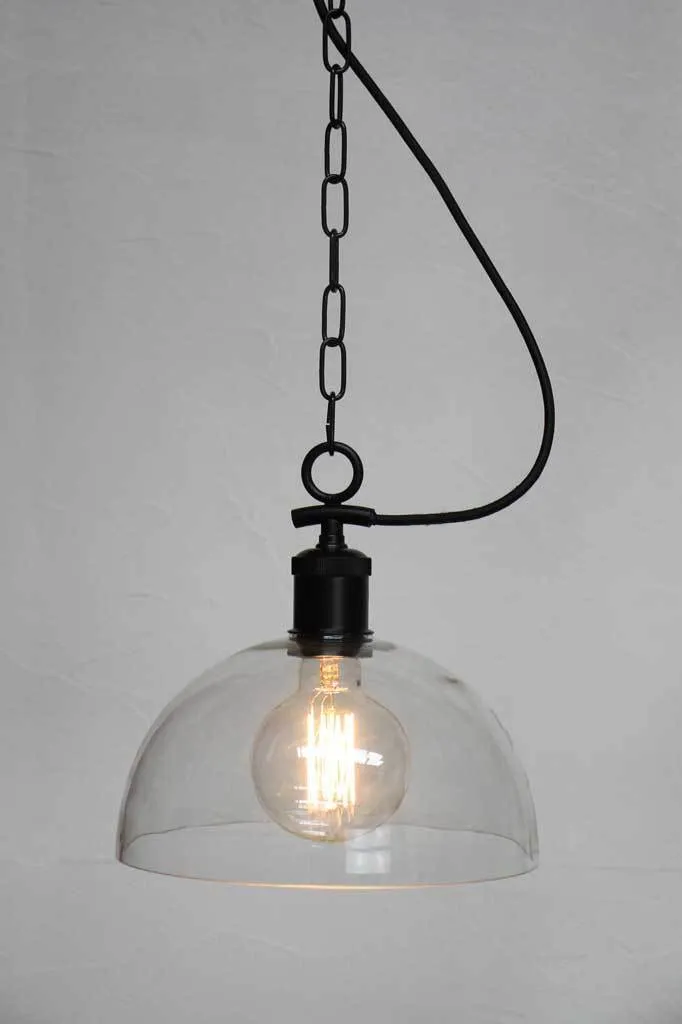 Dome Glass Pendant Light