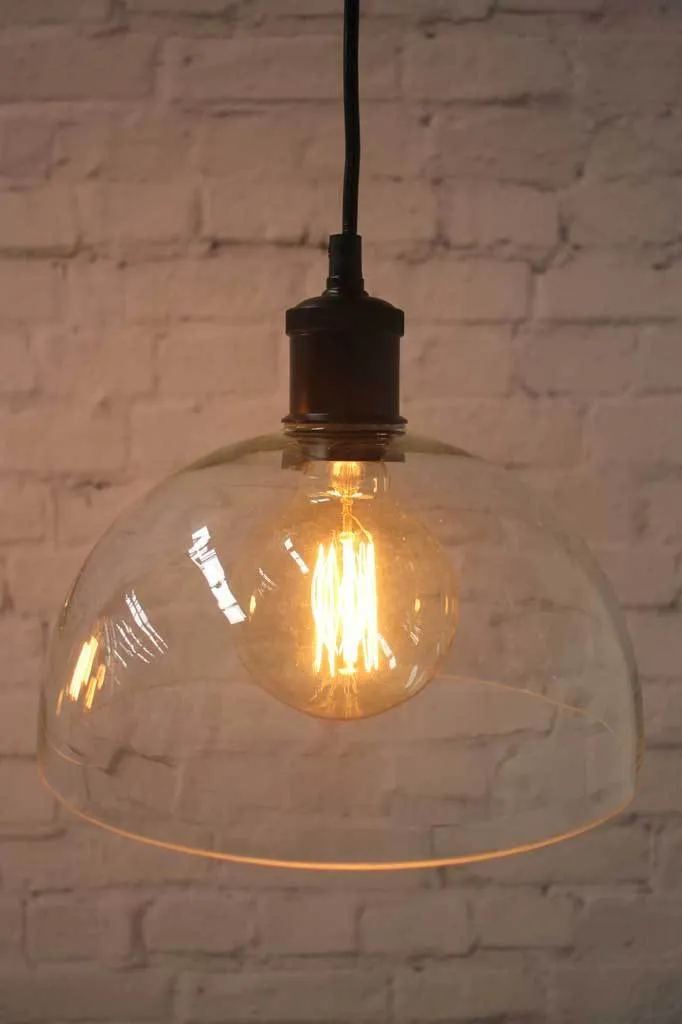 Dome Glass Pendant Light