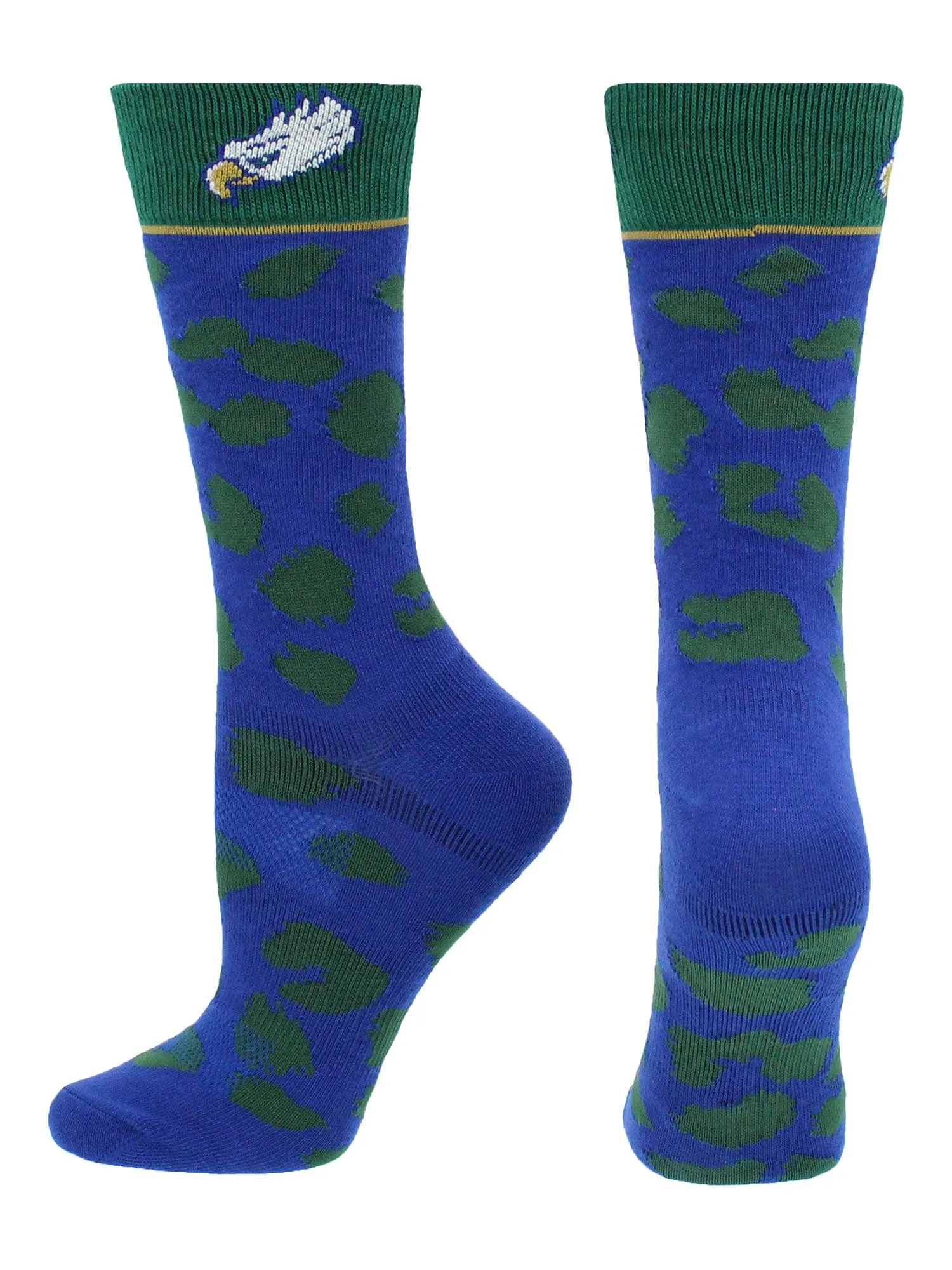 Florida Gulf Coast Eagles Socks Womens Savage Crew Socks