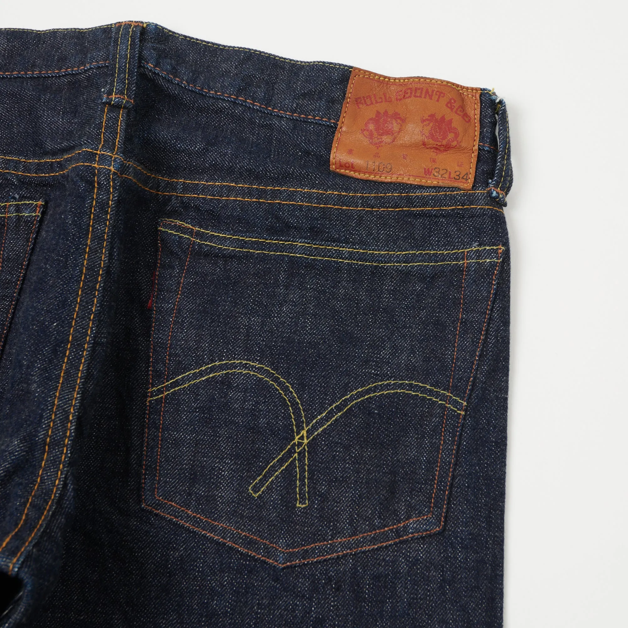 Full Count 1108W 13.7oz Regular Straight Jean - One Wash