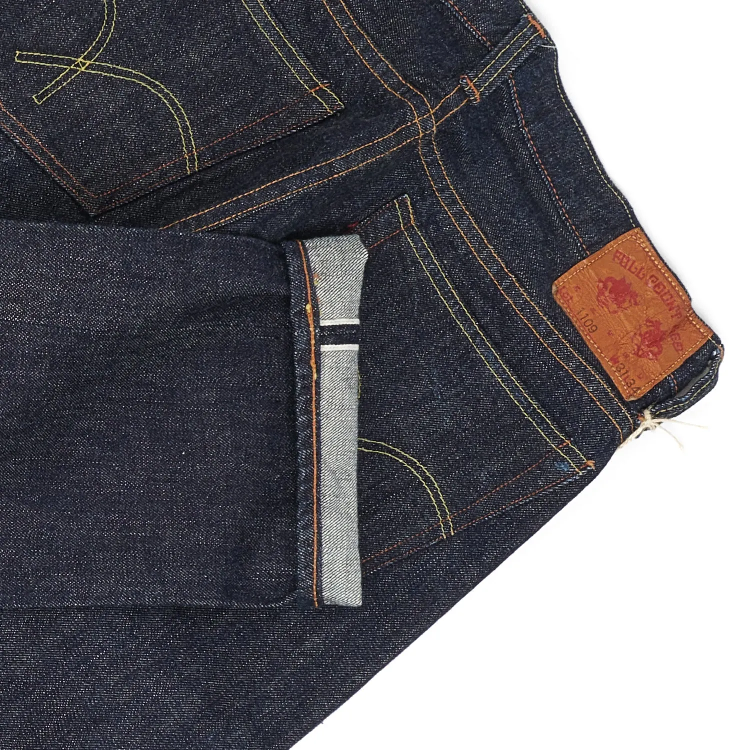 Full Count 1109W 13.7oz Slim Straight Jean - One Wash