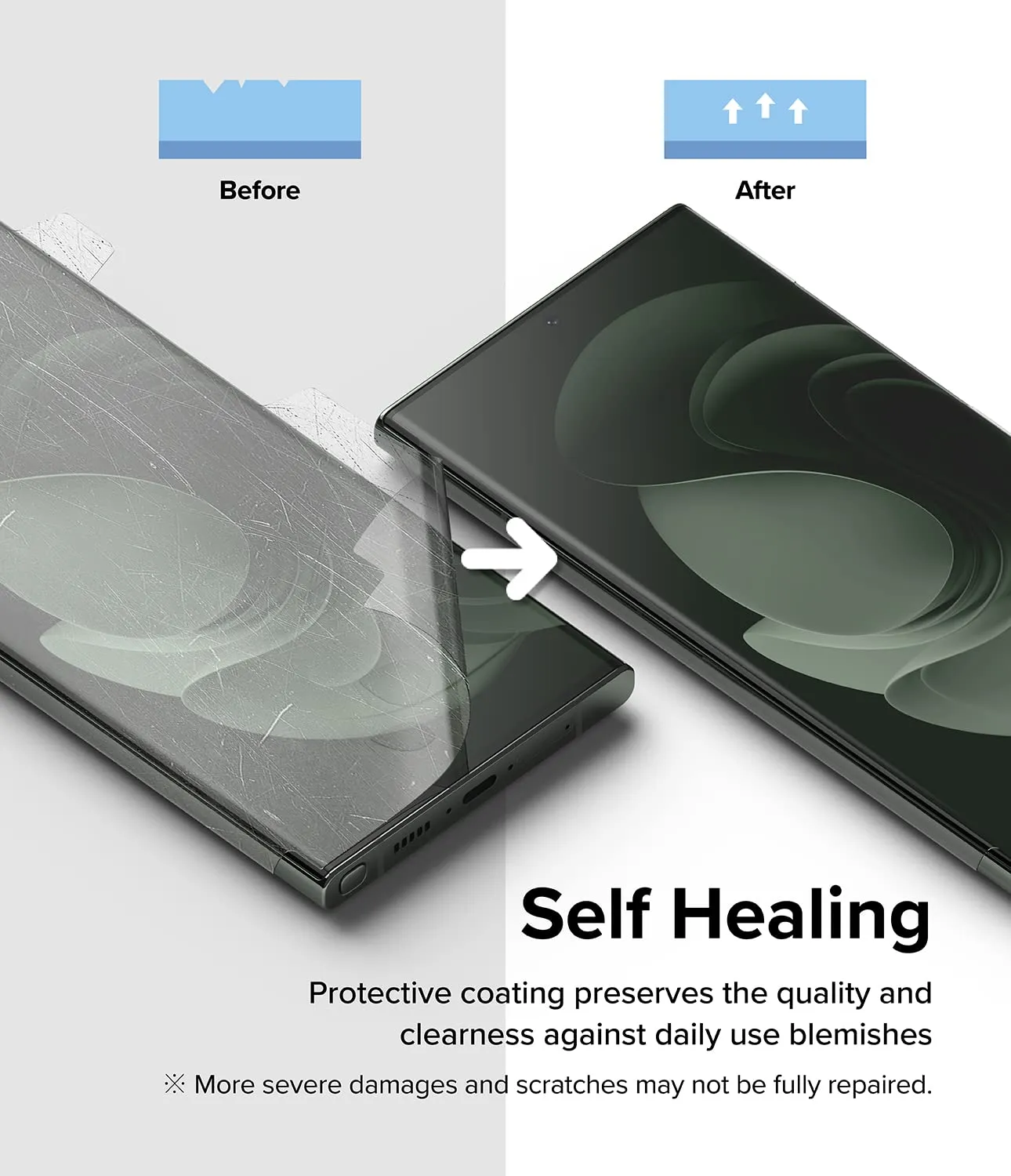 Galaxy S23 Ultra Screen Protector Film | Dual Easy Wing - 2 Pack