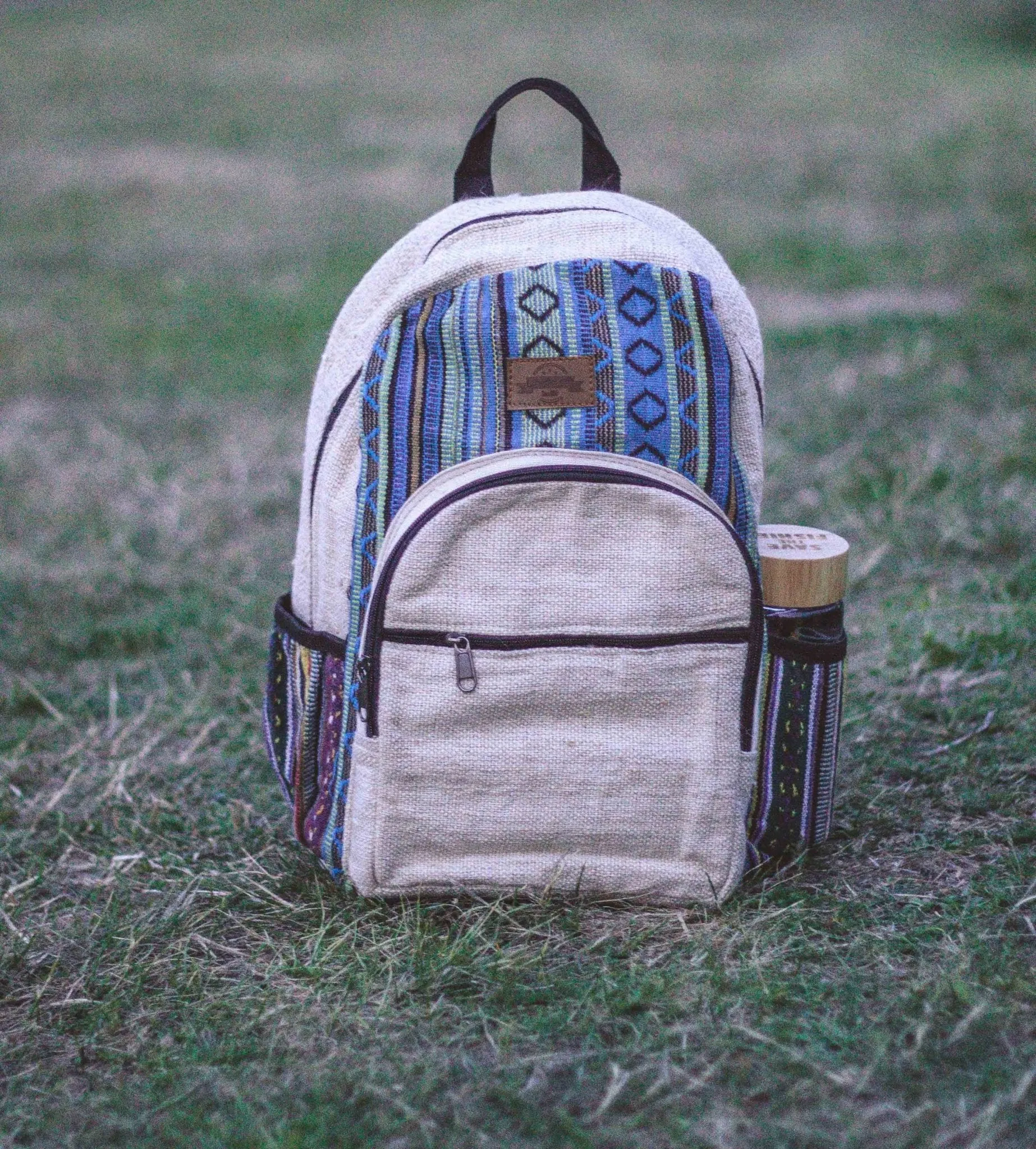 Handmade Hemp Backpack - BP5043