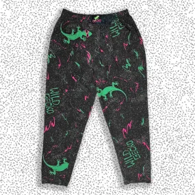 Iconic 1988 Wild Gecko Multiverse Beach Pants - Black